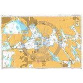 British Admiralty Nautical Chart 802: Sweden - East Coast, Mälaren - Western Part